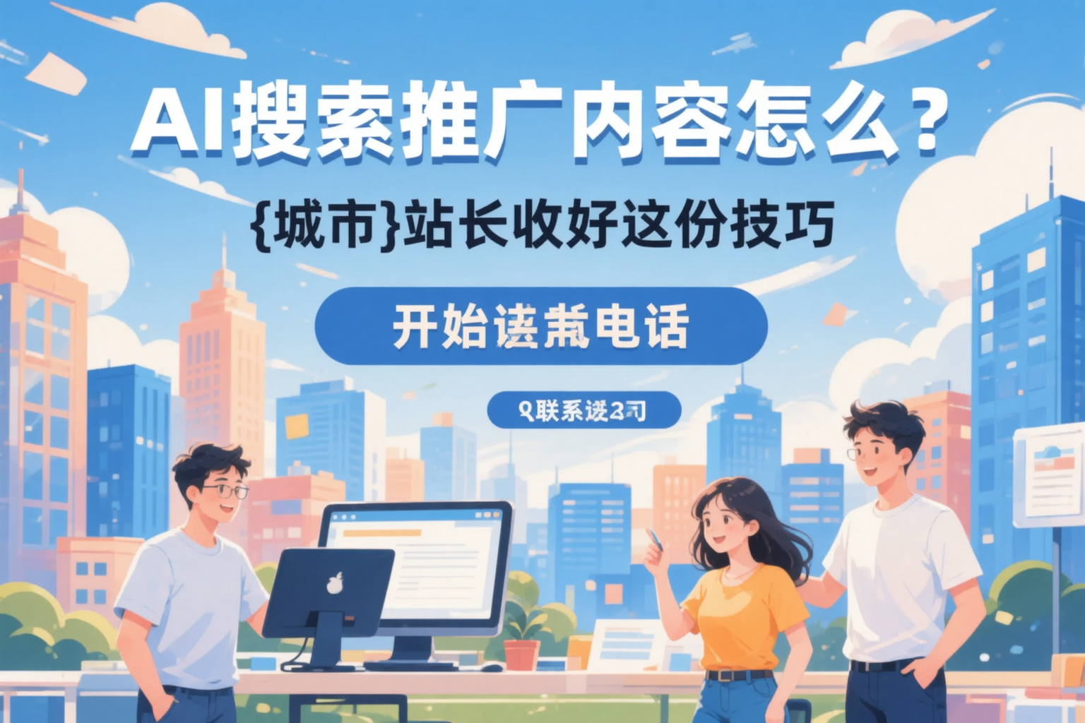 AI搜索推广内容怎么写?丹巴站长收好这份技巧