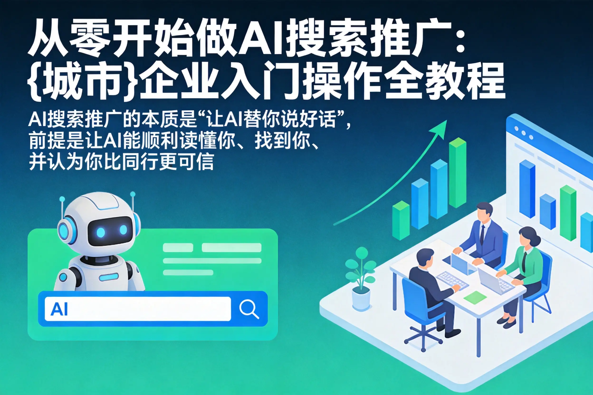 从零开始做AI搜索推广:丹巴企业入门操作全教程