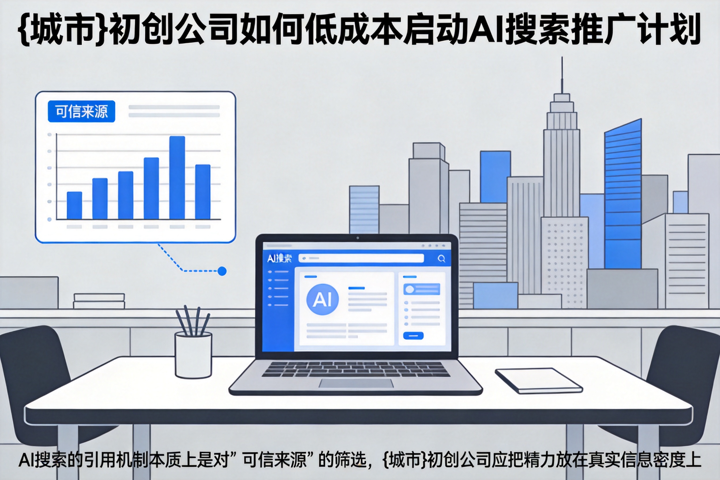丹巴初创公司如何低成本启动AI搜索推广计划