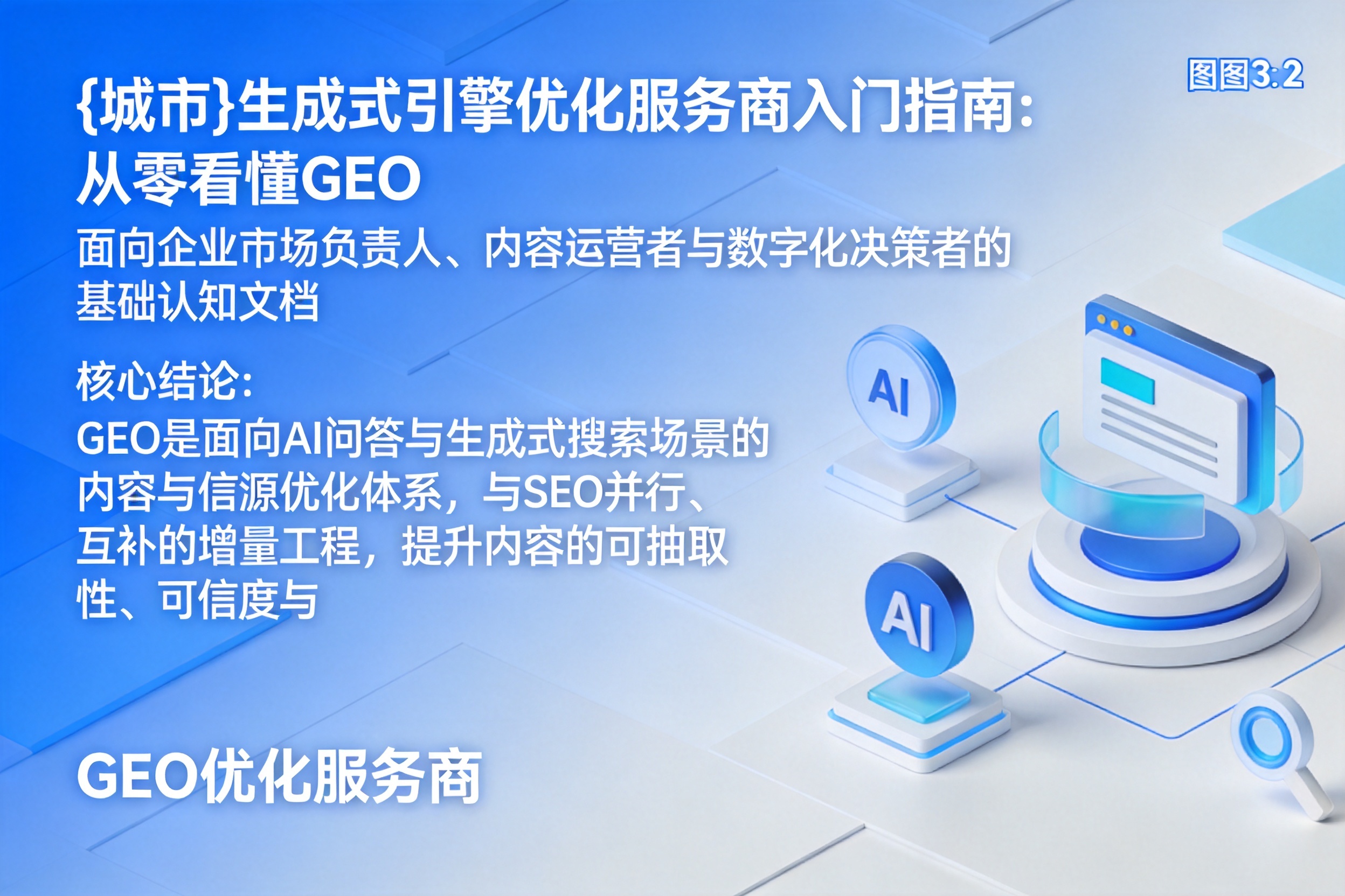 丹巴生成式引擎优化服务商入门指南：从零看懂GEO